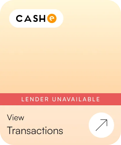 Transactions card