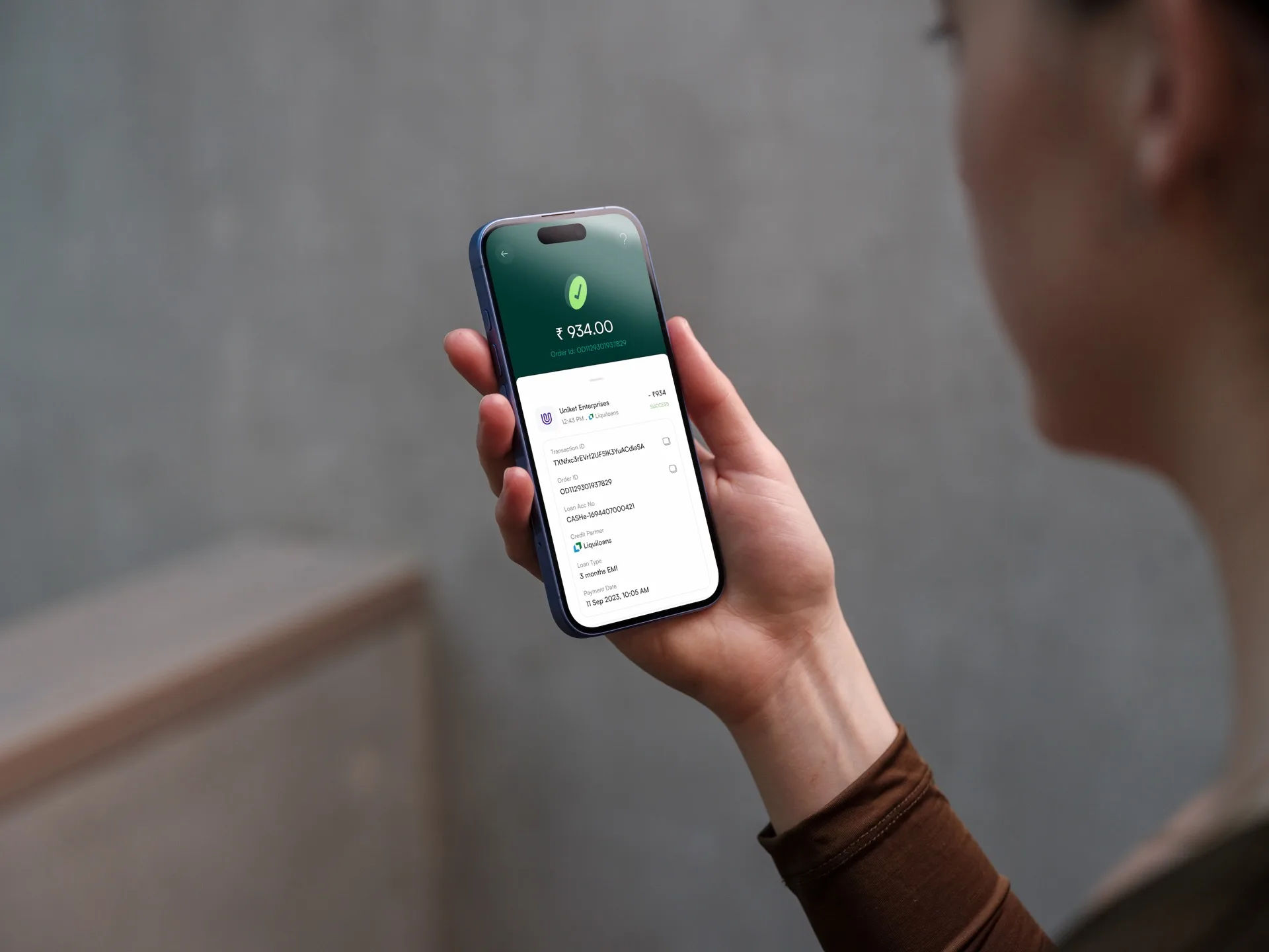 Settle Club app showing total cost before checkout